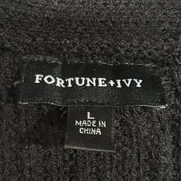 **NWOT** Fortune + Ivy Color Block Knit Sweater - Picture 6 of 6